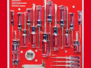 Craftsman Screwdriver 25-Piece Set $29.98 (Reg. $45)
