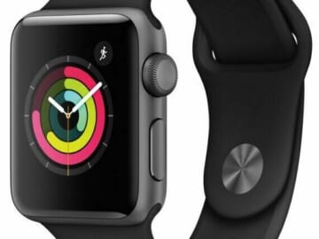 Refurb Apple Watch Series 3 GPS 38mm Smartwatch for $90 + free shipping