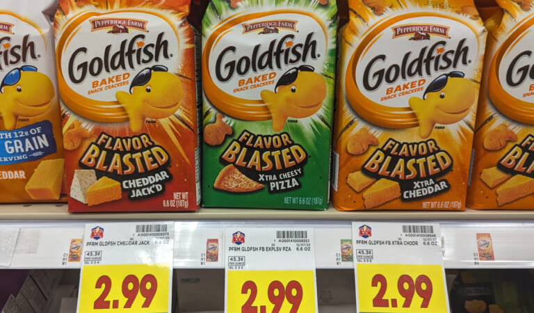 Pepperidge Farm Goldfish Just $1.99 At Kroger