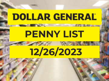 Dollar General Penny List - 12-26-2023