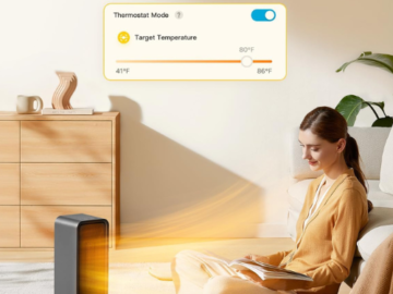 Come Home to a Warm Space with GoveeLife Electric Heater with Thermostat $49.99 Shipped Free (Reg. $100)