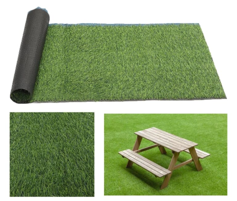 Artificial Grass Outdoor Garden Carpet Mat for $30 + free shipping