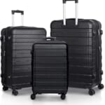 3-Piece Hardside Expandable Luggage Set for $75 + free shipping