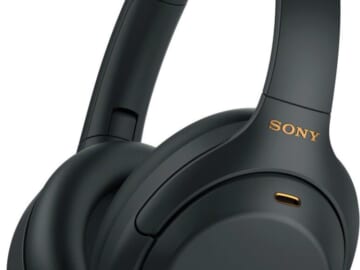 Certified Refurb Sony Wireless Noise Canceling Over-the-Ear Headphones for $180 + free shipping
