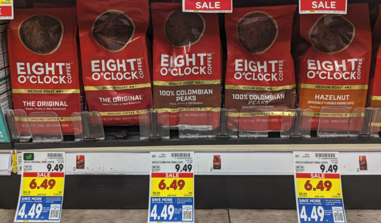 Eight O’Clock Coffee Just $4.49 At Kroger (Regular Price $9.49!)