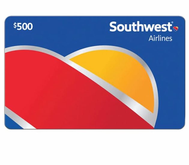 *SUPER HOT* $500 Southwest Airlines Gift Card for just $429.99 shipped! (Sam’s Club Members)