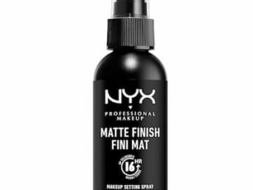 NYX Matte Finish Makeup Setting Spray for just $3 shipped! (Reg. $10)