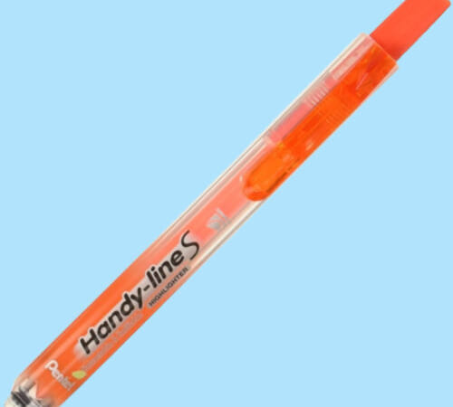 Pentel Handy-Line S Retractable Chisel Tip Highlighter, Orange, 12-Count as low as $5.39 Shipped Free (Reg. $13.29) – $0.45 Each