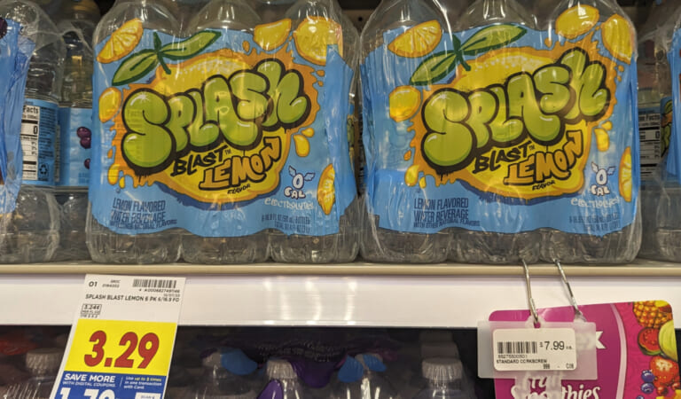 Nestle Splash Blast Just $1.79 Per 6-Pack At Kroger