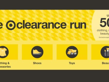 Target Clearance | 50% Off Clothing, Beauty, Toys & More!