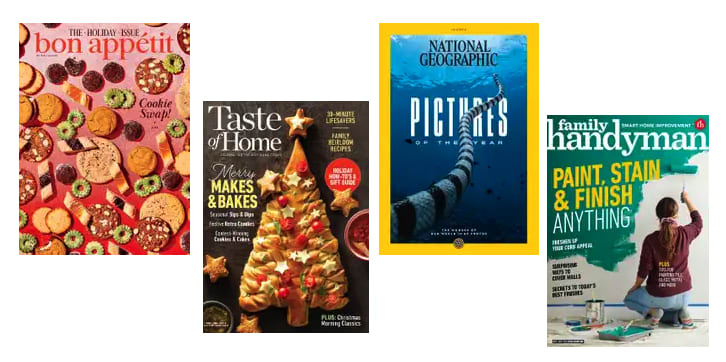 DiscountMags After Christmas Sale: 1 year subs from $5.25 + free shipping