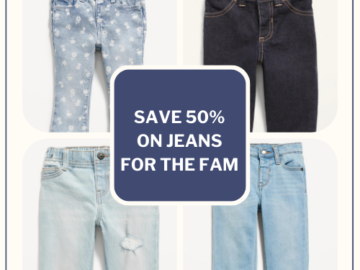 Today Only! Save 50% on Jeans for the Fam from $9.99 (Reg. $19.99)