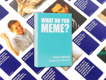 WHAT DO YOU MEME? Fresh Memes #1 Expansion Pack $5.99 (Reg. $12)