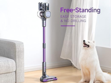 Experience powerful and convenient cleaning with Lubluelu Cordless Vacuum Cleaner for just $73.99 After Code + Coupon (Reg. $129.99) + Free Shipping