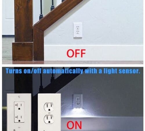 BH Outlet Covers with Built-In LED Night Light, 5-Pack (Squared or Rounded) $16 (Reg. $70) – $3.20 Each