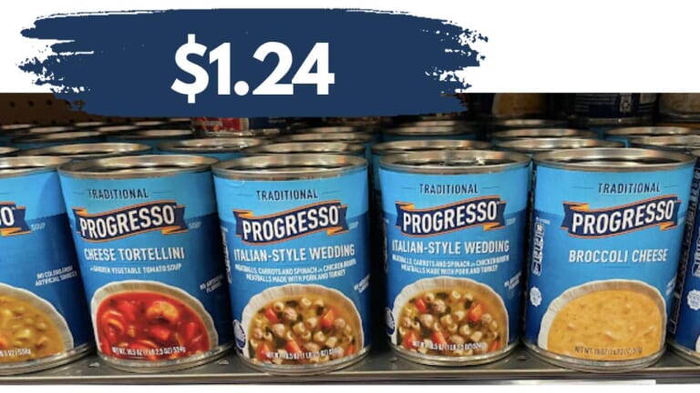 $1.24 Progresso Soup | Kroger Mega Deal