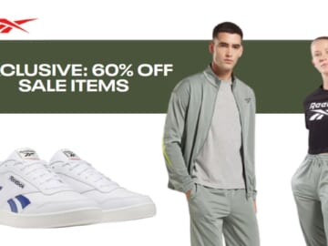 Reebok | End of Season Sale + 60% Off Code