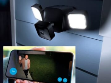 Blink Outdoor Wireless 1080p Security Camera with Floodlight (Black) $54.99 Shipped Free (Reg. $139.98)