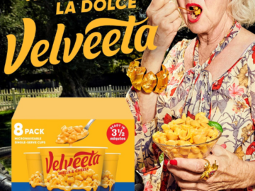 Velveeta 8-Pack Shells & Cheese Original Pasta as low as $5.92 After Coupon (Reg. $10) + Free Shipping – 74¢/2.39 Oz Cup
