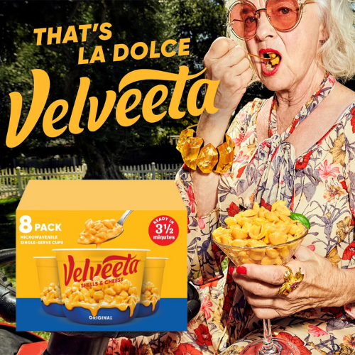 Velveeta 8-Pack Shells & Cheese Original Pasta as low as $5.92 After Coupon (Reg. $10) + Free Shipping – 74¢/2.39 Oz Cup