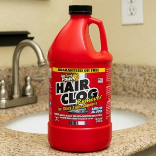 Instant Power Hair Clog Remover, 67.6 Oz $4 (Reg. $8.48)