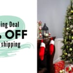 Amazon Lightning Deal | Pre-lit Pine Slim $117.90 (Reg. $250)