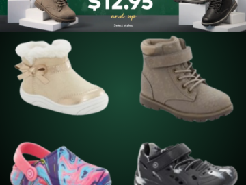 Stride Rite: END OF YEAR BLOWOUT SALE! Shop select kids’ shoes starting at $12.95 while supplies last