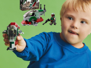 LEGO Star Wars 85-Piece Boba Fett’s Starship Microfighter Building Toy Set $6.99 (Reg. $10)