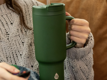 *HOT* FREE Stainless Steel Tumbler with Straw at Walmart after cash back!