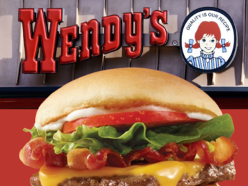 Wendy’s Offering 1-Cent Jr. Bacon Cheeseburgers for a Whole Week!