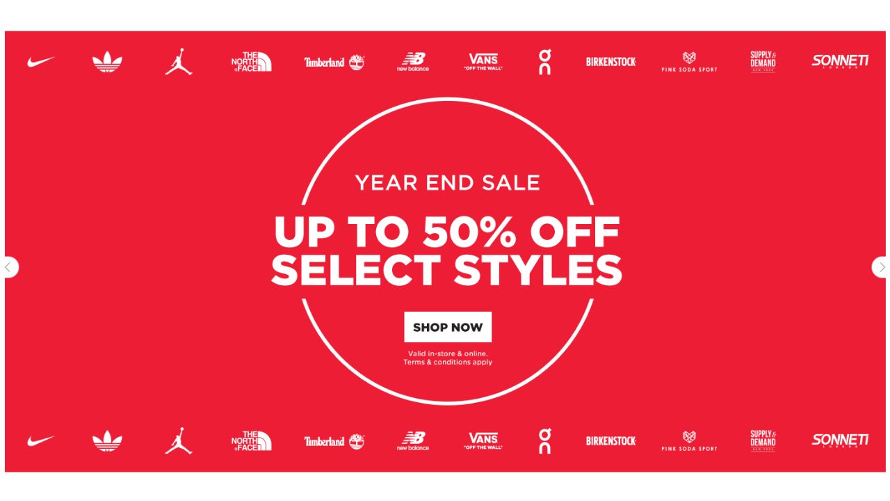 Finish Line | 50% Off Top Brand Footwear