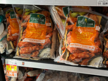 Heritage Farm Chicken Party Wings Just $6.99 Per Bag (Regular Price $11.99)