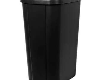 Hefty 13.3-Gallon Trash Can for $16 + free shipping w/ $35