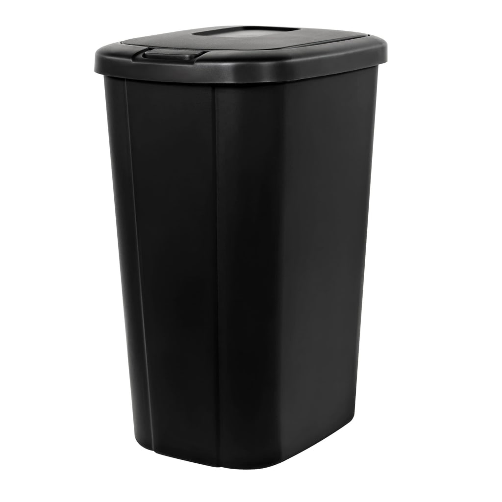 Hefty 13.3-Gallon Trash Can for $16 + free shipping w/ $35