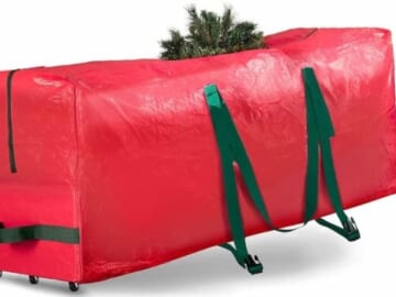 Christmas Tree Rolling Storage Bag for just $14.99!