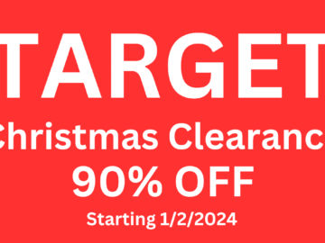 Target Christmas Clearance 1-2-2024