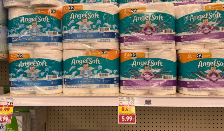 Angel Soft Bath Tissue As Low As $4.49 At Kroger