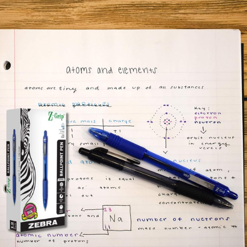 Zebra Pen 12-Pack Z-Grip Retractable Fine Point Ballpoint Pen as low as $5.69 Shipped Free (Reg. $8) – 47¢/Pen – Blue or Black
