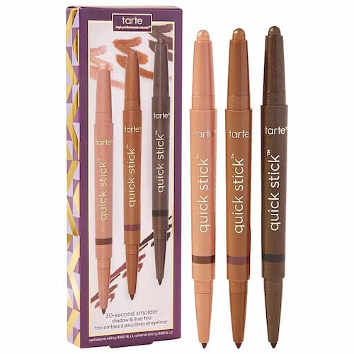 tarte 30 second smolder shadow & liner trio set