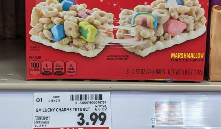 General Mills Treat Bars As Low As $1.24 Per Box At Kroger
