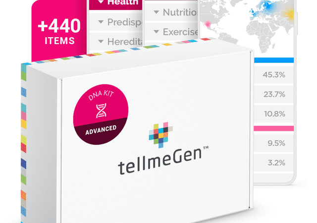 tellmeGen DNA Test Advanced for $70 + free shipping