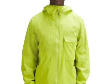 lululemon Men's Waterproof Hiking Jacket for $119 + free shipping