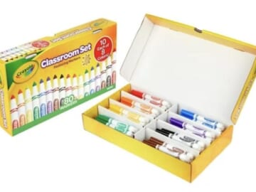 Crayola Classroom Set Broad Line Art Markers, 80 Ct