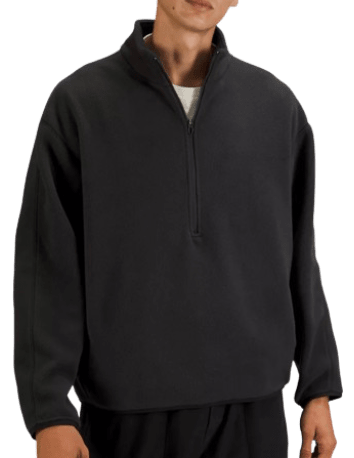 lululemon Men's Oversized Half-Zip Fleece for $64 + free shipping