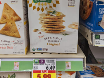 Get The Boxes Of Simple Mills Crackers For As Low As $3.99 At Kroger (Regular Price $6.49)