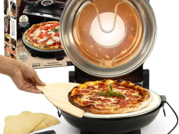GraniteStone Granitestone Piezano Pizza Oven for $100 + free shipping