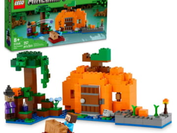 LEGO Minecraft The Pumpkin Farm for $26 + free shipping w/ $35