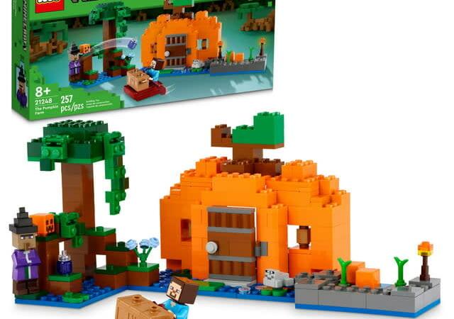 LEGO Minecraft The Pumpkin Farm for $26 + free shipping w/ $35