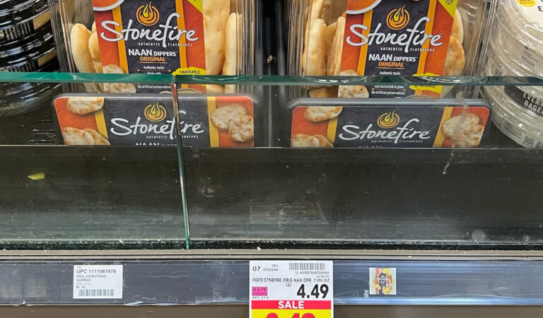 Stonefire Naan Dippers As Low As $1.49 At Kroger