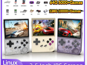 Anbernic RG35XX 64GB Retro Handheld Game Console for $43 + free shipping